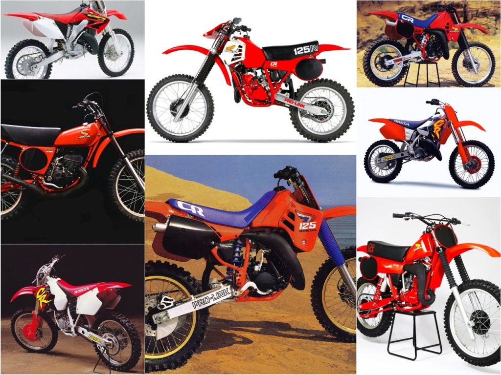 Honda’s CR125 Motocross bikes&nbsp;1974-2007
