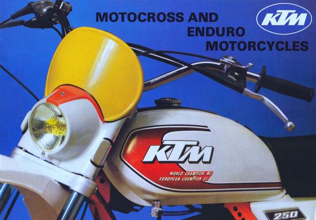 1978 KTM Motocross and Enduro Lineup Brochure – The Motocross Vault