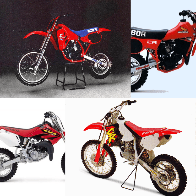 Honda CR80R and CR85R history&nbsp;1980-2007