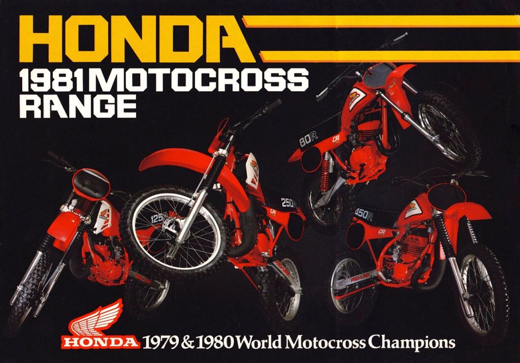 1981 Honda CR UK Brochure Page