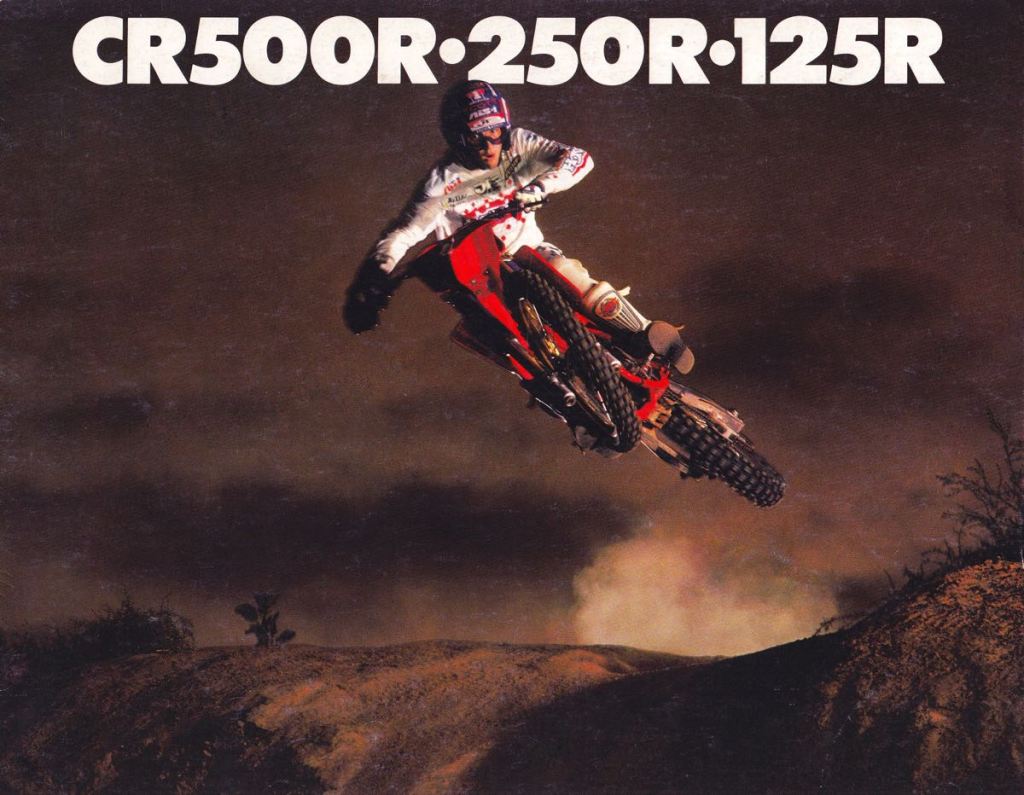 1986 Honda CR125R, CR250R and CR500R Brochure Page