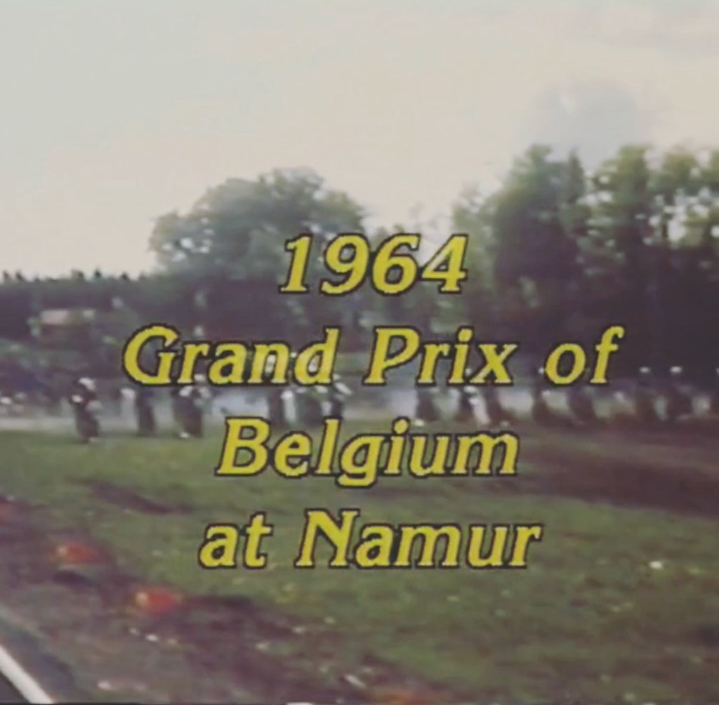 The 1964 Motocross Grand Prix Of Belgium from the Citadel of&nbsp;Namur