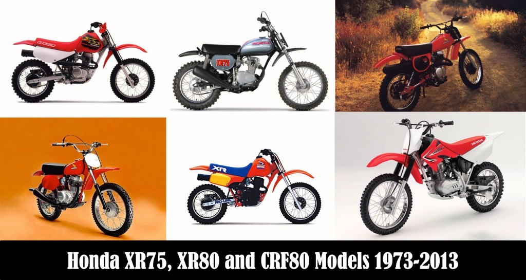 Honda’s XR75, XR80 and CRF80 model history&nbsp;1973-2013
