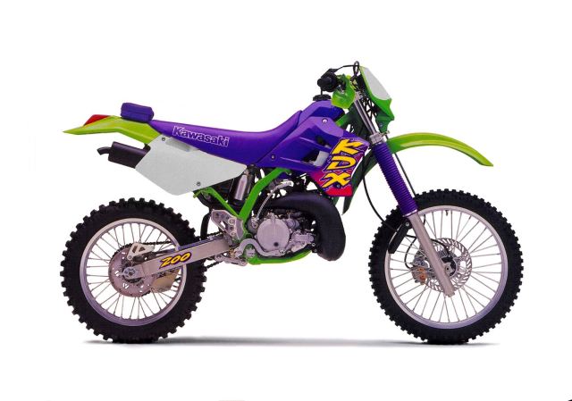 1996 Kawasaki KDX200, KLX250R and KLX650R Brochure – The Motocross Vault
