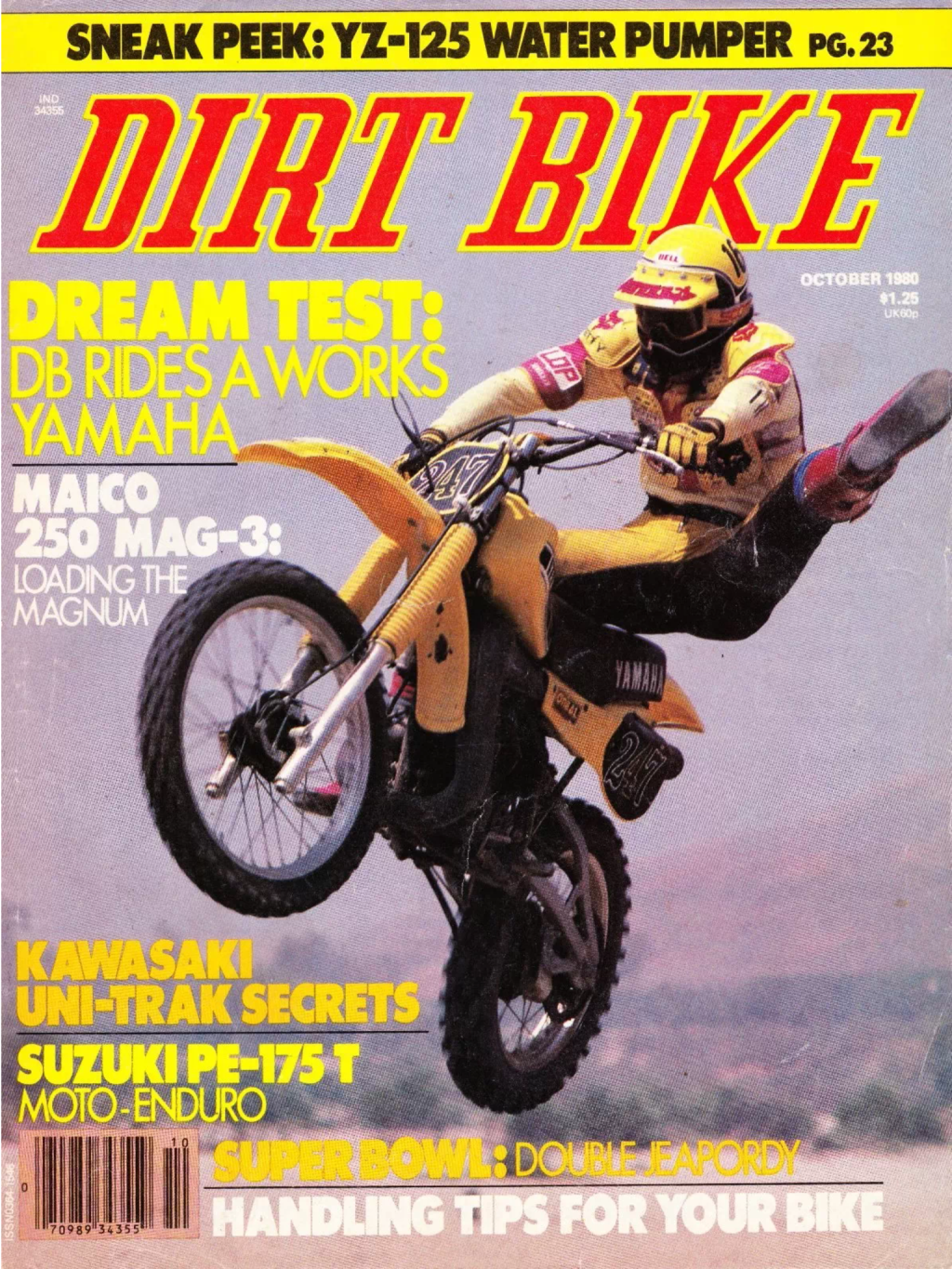 Dirt Bike Magazine Testing Rex Staten’s 1980 Factory Yamaha OW41&nbsp;Racer