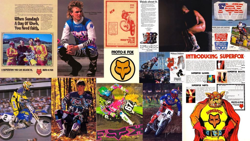 Fox Racing Motocross Gear History&nbsp;1974-2000