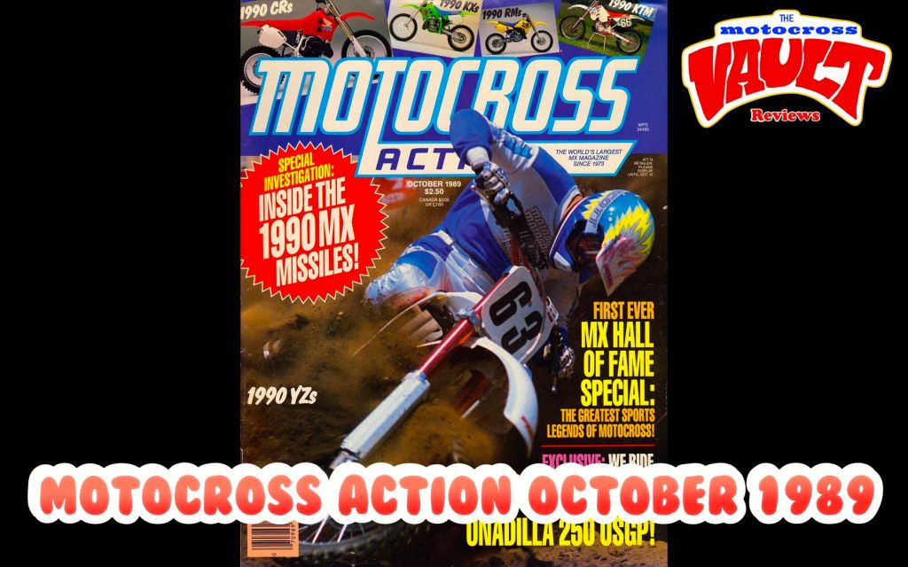 Classic Magazine Review: Motocross Action October&nbsp;1989