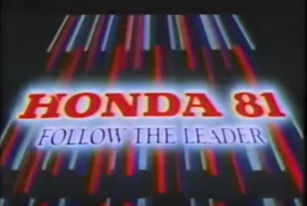 1981 Honda CR Motocross and XR Enduro Promotional&nbsp;Video