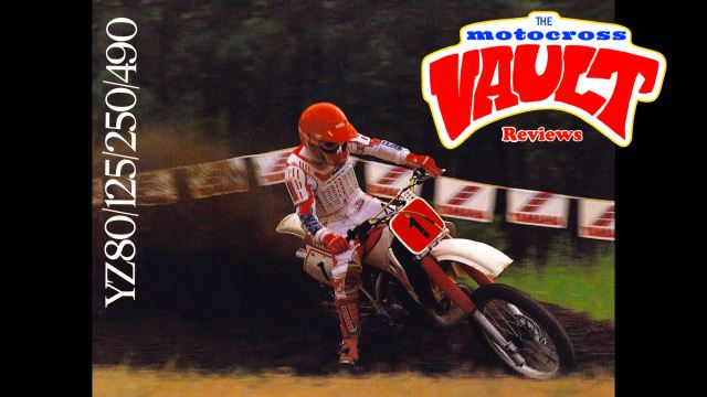 1988 Yamaha YZ80, YZ125, YZ250 and YZ490 Brochure – The Motocross Vault