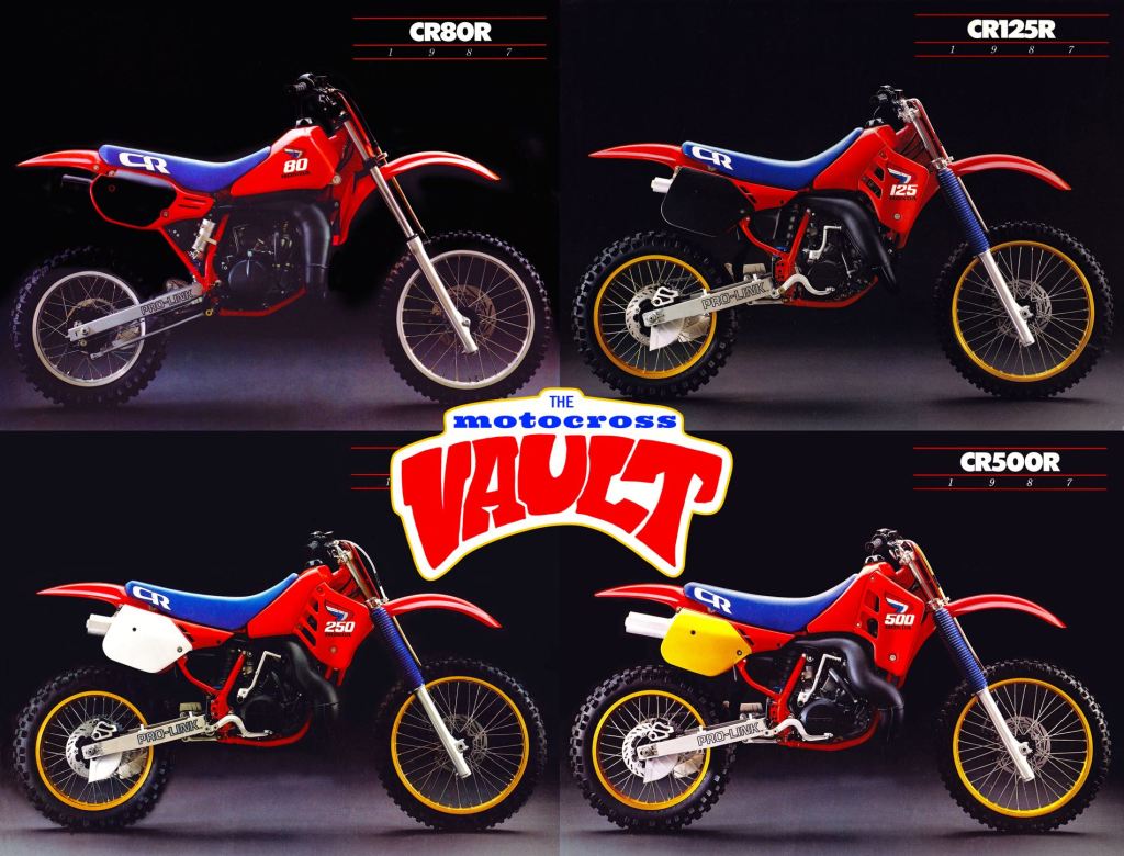 A Look Back At The 1987 Honda Motocross&nbsp;Lineup