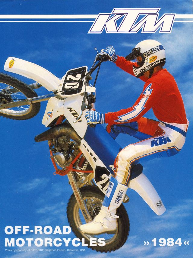 KTM's 1984 Motocross and Off-Road lineup – The Motocross Vault