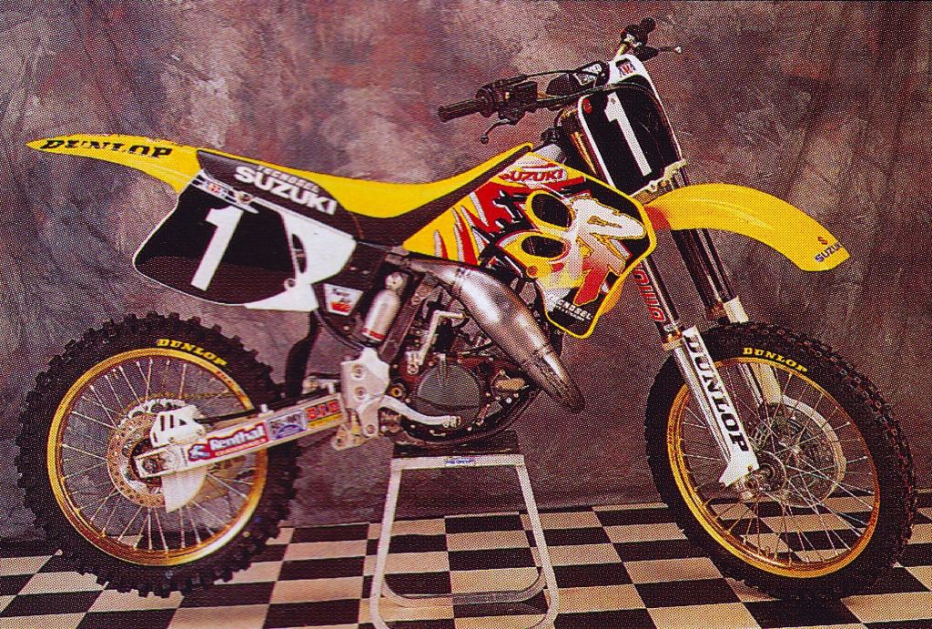 Damon Huffman’s 1995 Factory Suzuki&nbsp;RM125