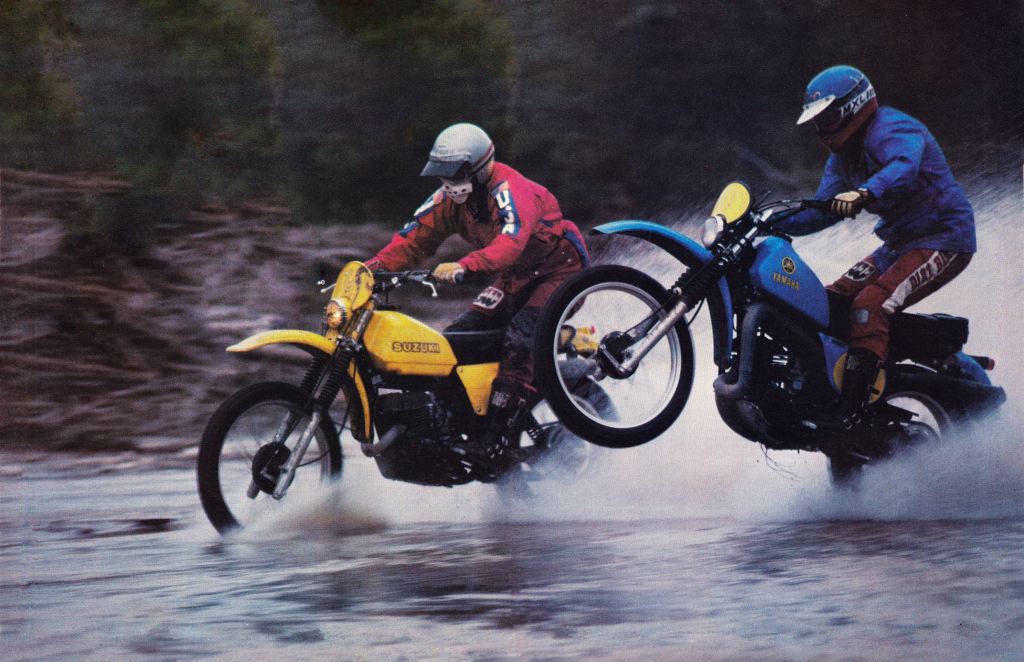 1978 Suzuki PE250 vs. Yamaha IT250 Dirt Bike&nbsp;Shootout