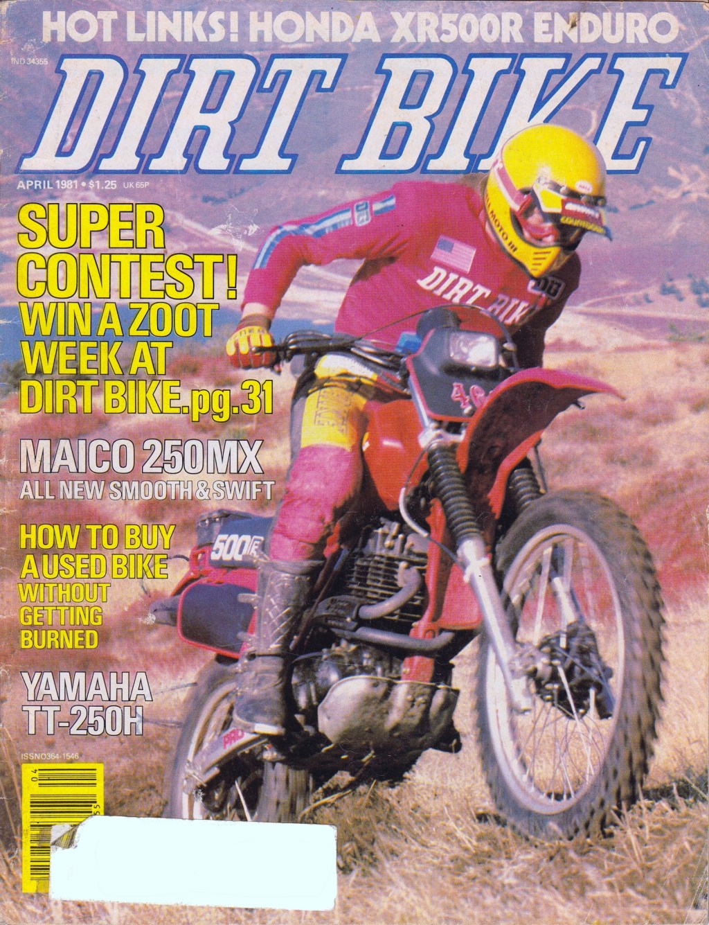 1981 Honda XR500R&nbsp;Test