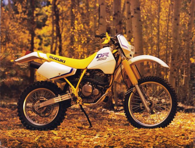 Suzuki’s All-New 1990 DR250 and DR350 Brochure – The Motocross Vault