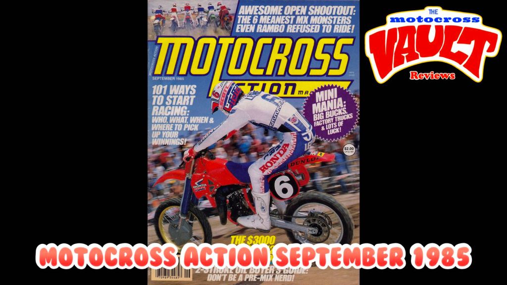Motocross Action September&nbsp;1985