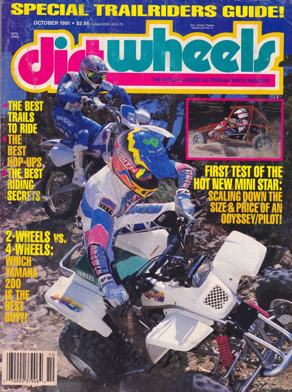 1991 Yamaha 2-wheel vs. 4-wheel&nbsp;shootout