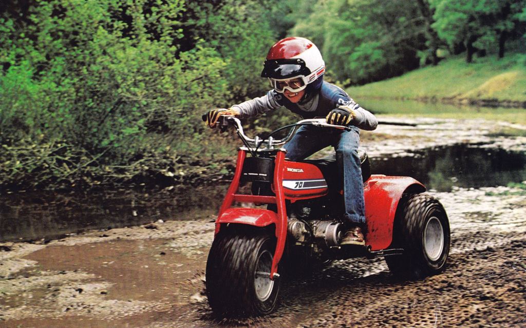 Honda’s ATC70 Three-Wheeler For 1981