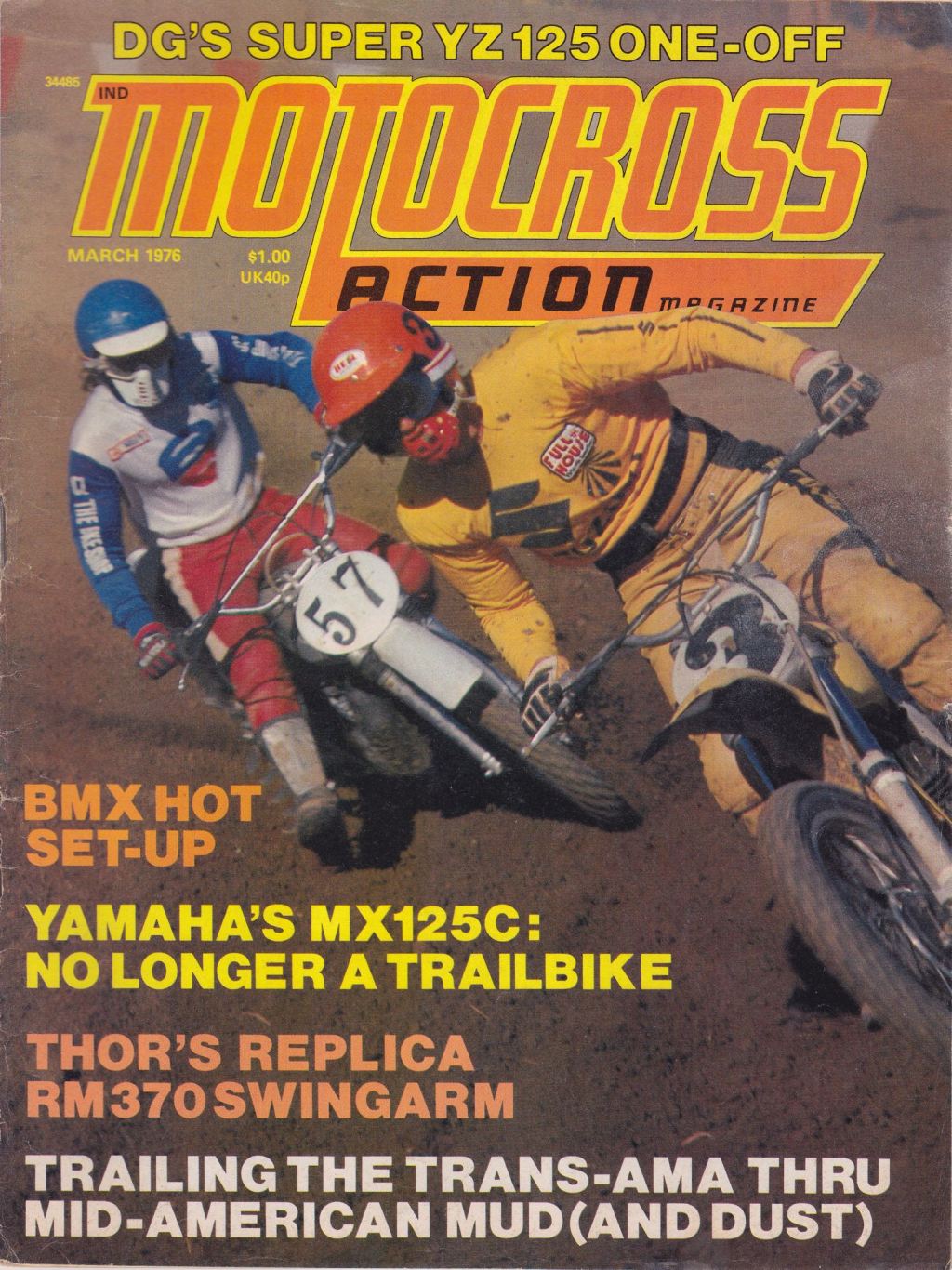 March 1976 Motocross Action&nbsp;Magazine