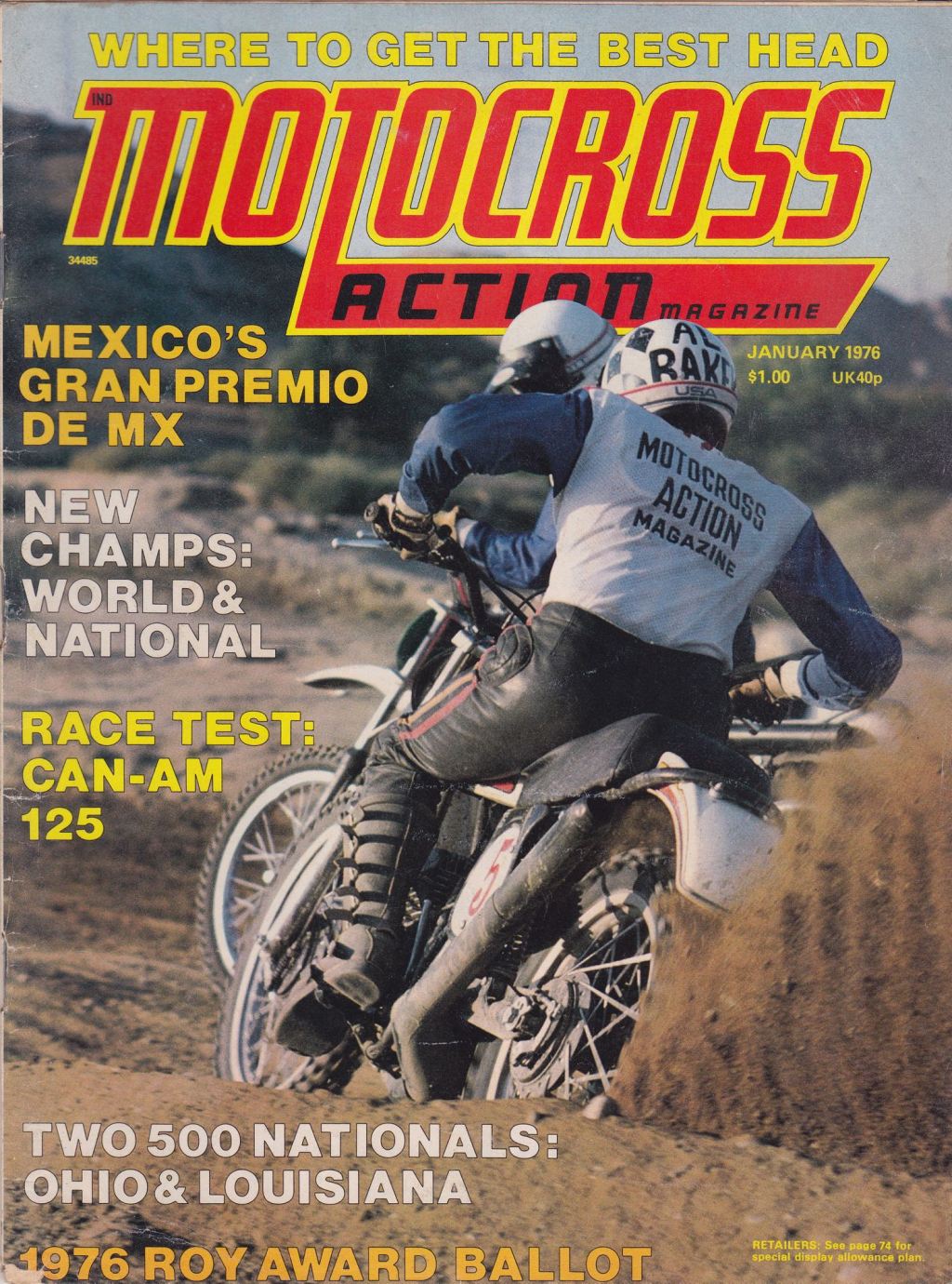 January 1976 Motocross&nbsp;Action