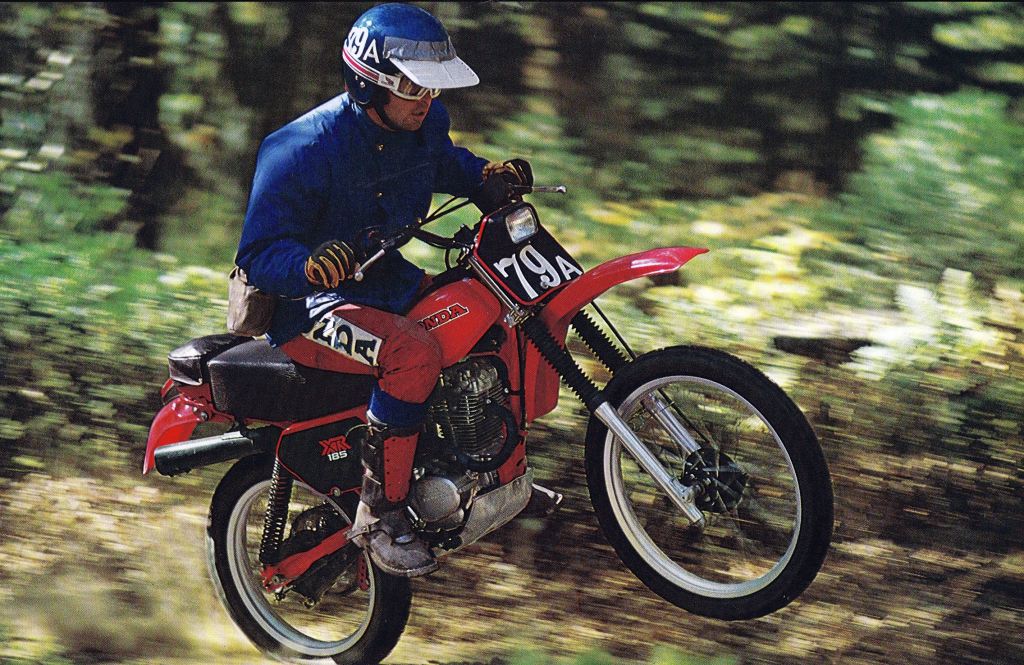 1979 Honda XR185&nbsp;Test