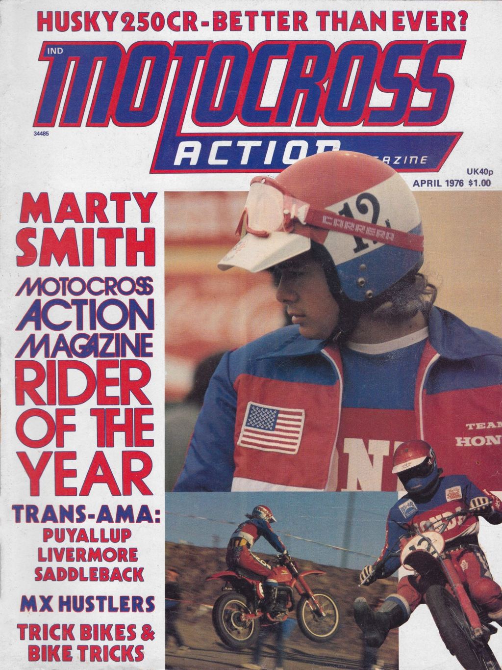 Motocross Action Magazine April&nbsp;1976