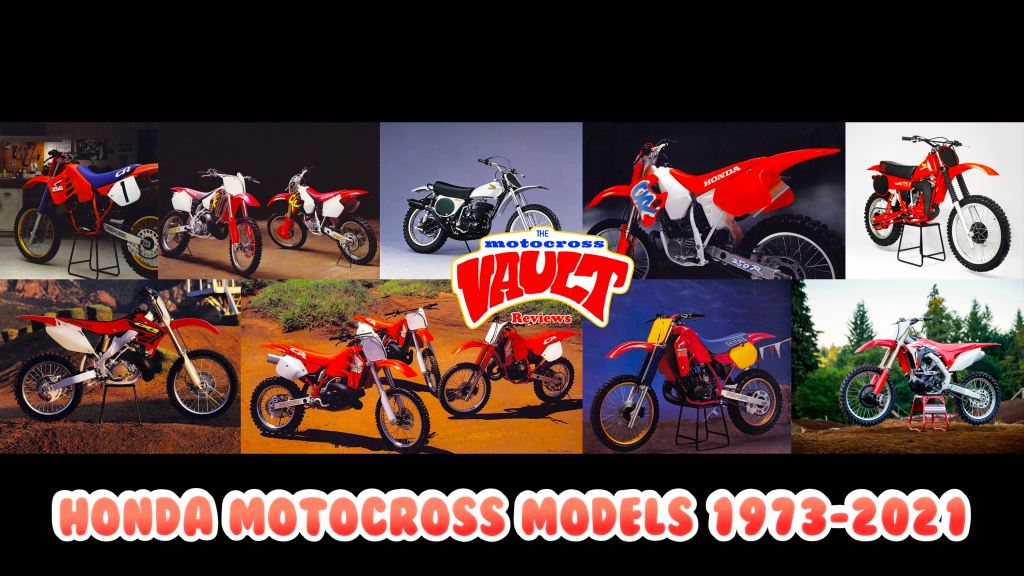 Honda CR and CRF Motocross Machines,&nbsp;1973–2021