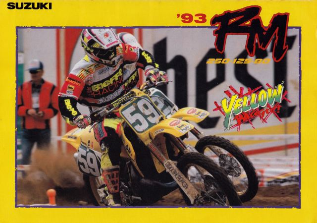1993 Japanese Suzuki RM80, RM125, and RM250 Brochure – The Motocross Vault
