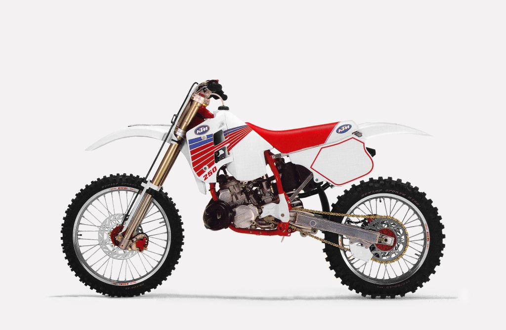 The 1990 KTM Motocross&nbsp;Lineup
