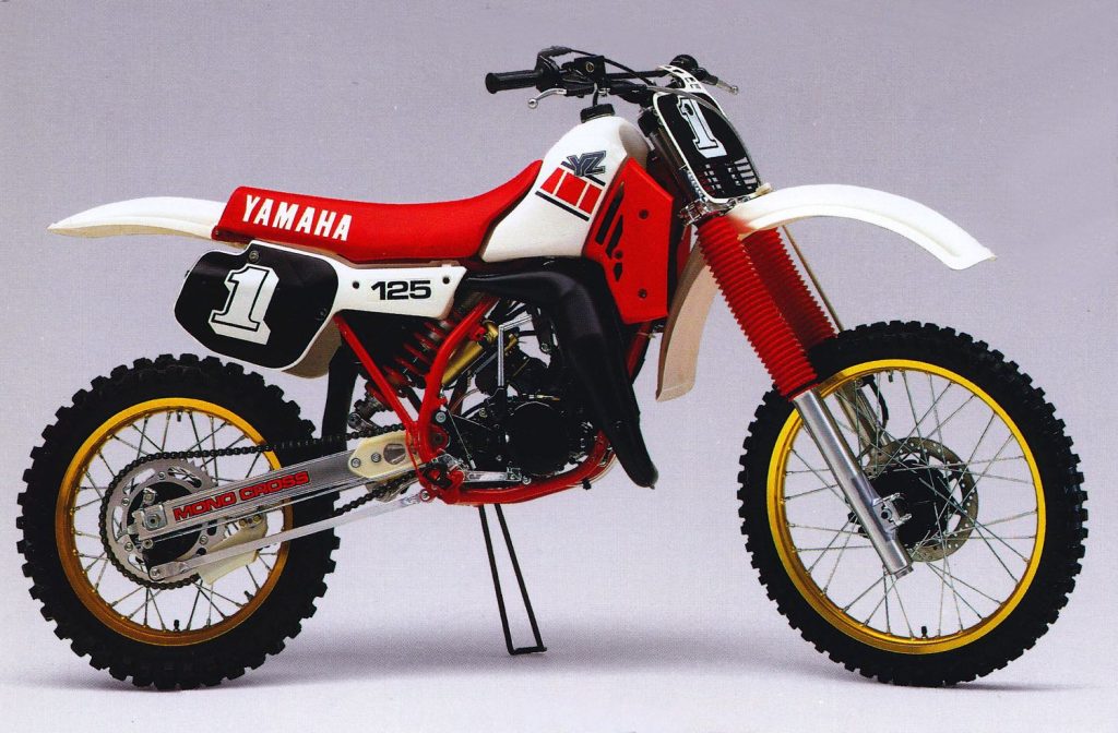 The 1985 YZ125 certainly looked fresh and new but its new coat of paint belied its moldy-oldy performance.