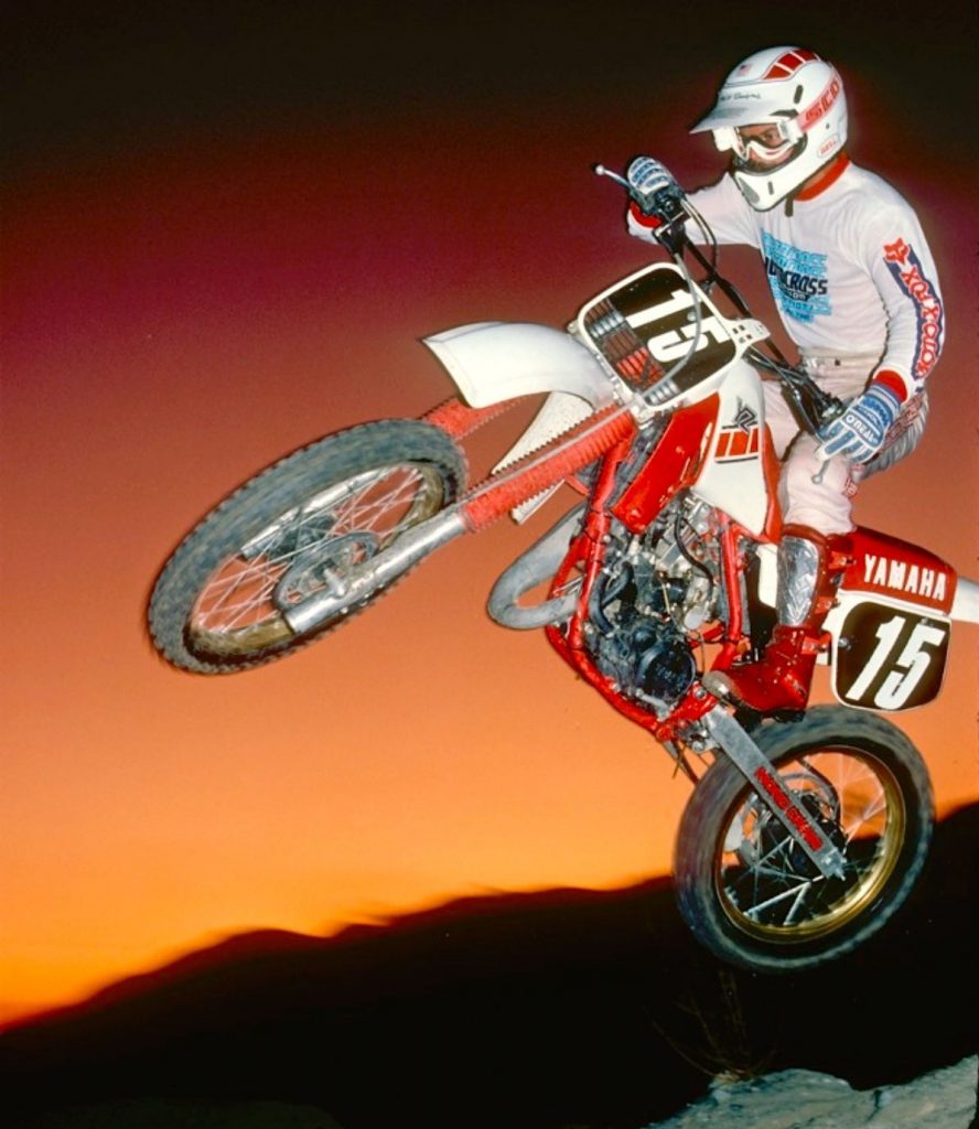Pretty, but painfully slow, the 1985 YZ125 was the low-point for Yamaha’s decade of up-and-down 125 performance.