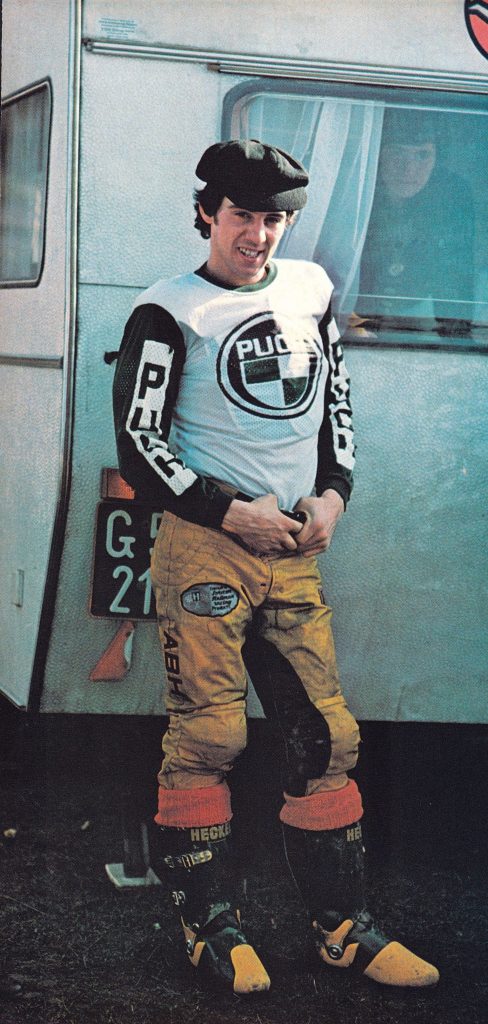 Puch enlisted the talents of Belgium’s Harry Everts to race their unproven machine in 1974. A year later he would reward