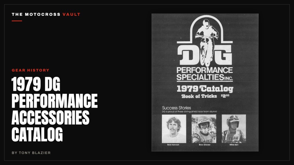 1979 DG Performance Accessories Catalog – The Motocross Vault