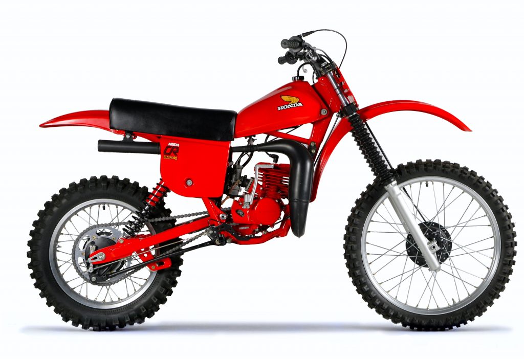 The 1979 CR125R Elsinore was an all-new design after four years of mild refreshes. New or not the ’79 was still way behind