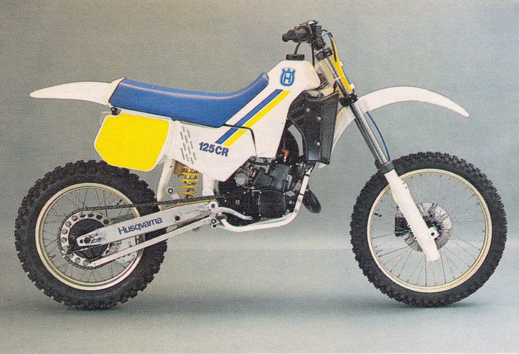 The 1985 Husqvarna 125CR was all-new and much improved, but far too little too late to save the Swedish brand from its