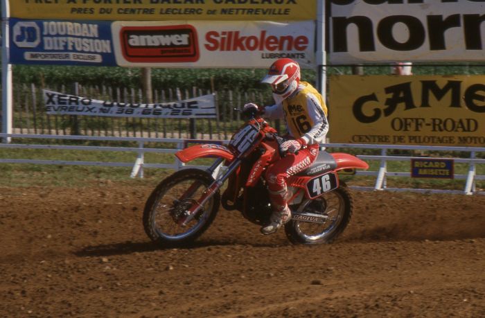 Pekka Vehkonen’s 125 World Championship victory for Cagiva in 1985 was the first for a non-Japanese brand since the