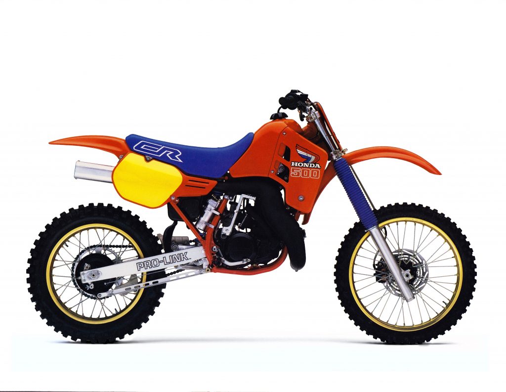 The 1986 CR500R was a big bike with big power. Everything from starting the beast to just hanging on required a lot of