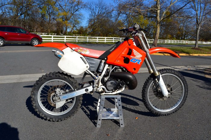 The CR250R from the other side