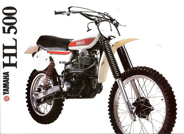 In ‘78 and ‘79 Yamaha actually produced a limited run of production HL500s. These were loose replicas of the factory racer
