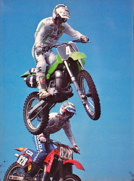 Wardy and his 84 SR125 were on fire in the ’84 125 Nationals taking home 80% of the overall wins on the way to the title.