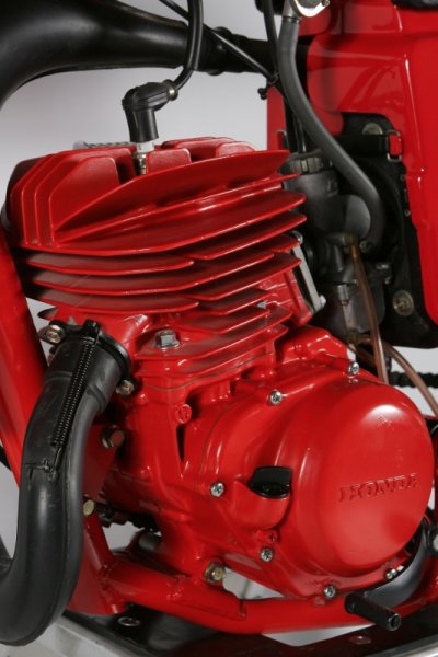 The Ferrari red paint made a lot of promises the underpowered CR could not live up to. How would you like to have this much