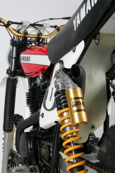 I have a sneaking feeling this cool side pipe exhaust might have a tough time passing the current FIM sound requirements.