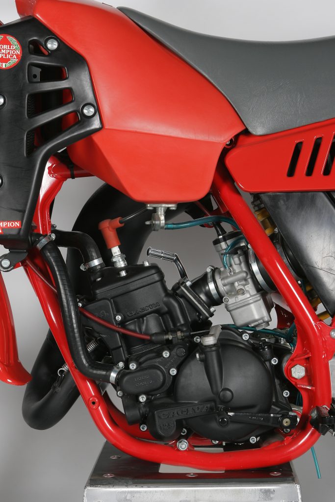 While the motor’s strong burst was praised by many, no one loved the WMX’s finicky stock Dell’Orto carburetor. Once properly