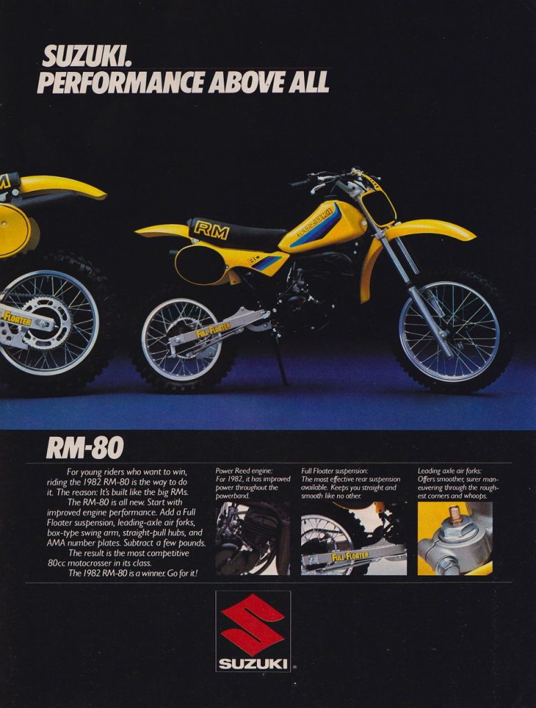 1982 Suzuki Off-Road Ads | Classic Ink