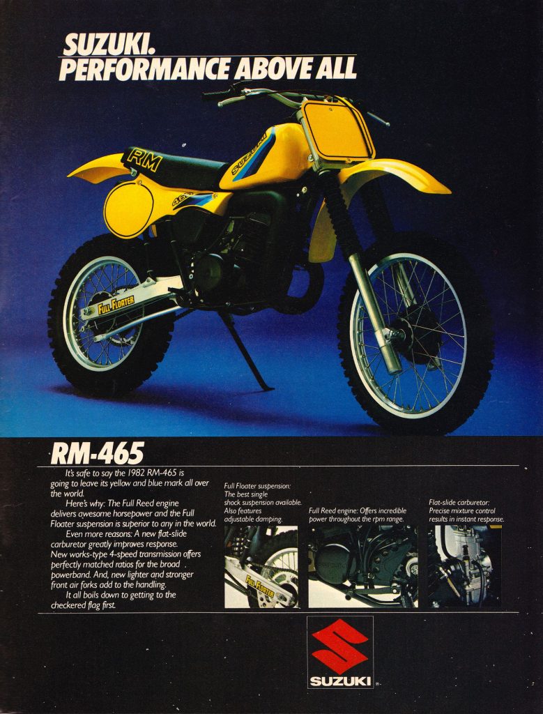 1982 Suzuki Off-Road Ads | Classic Ink