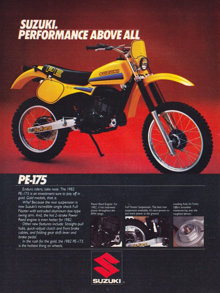1982 Suzuki Off-Road Ads | Classic Ink