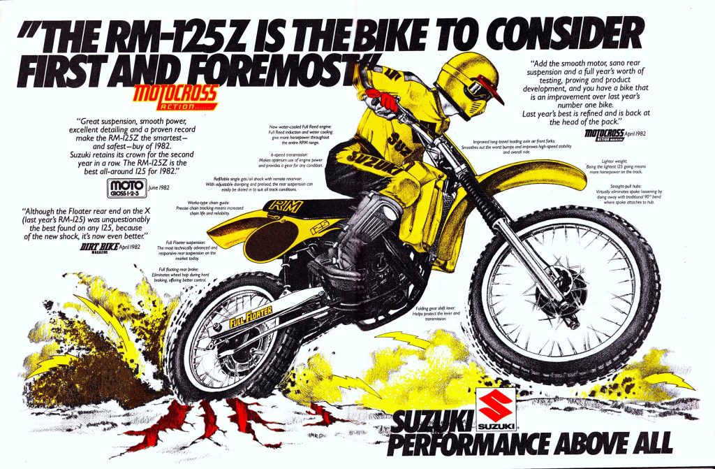 1982 Suzuki Off-Road Ads | Classic Ink