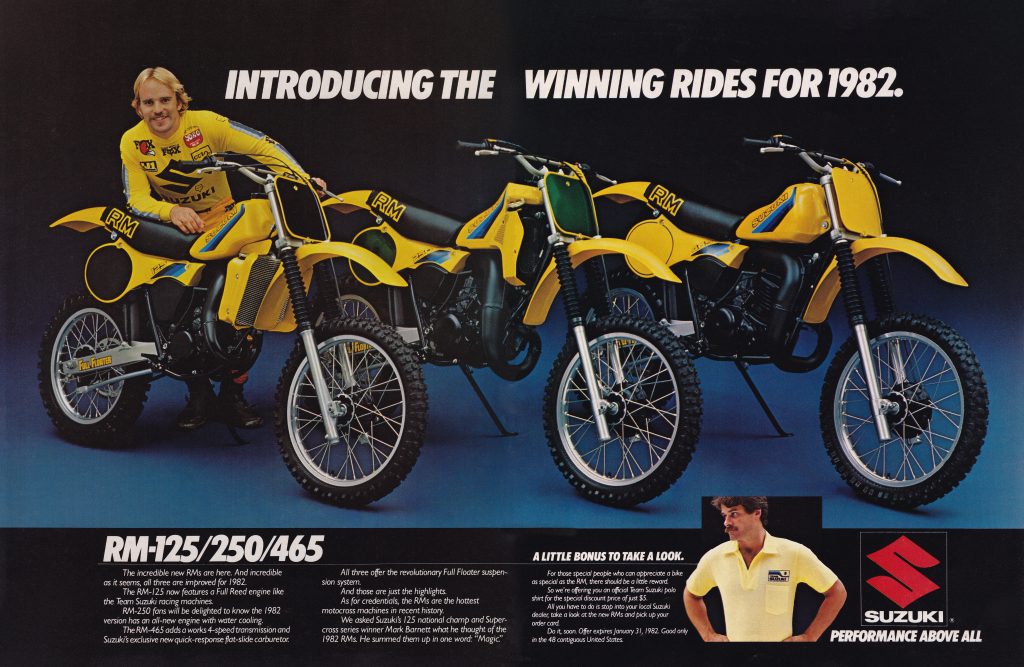 1982 Suzuki Off-Road Ads | Classic Ink