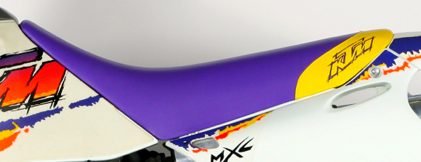 KTM has always been known for rock hard seats, but this butt bruiser took the cake. KTM claimed to use dual stage foam on the